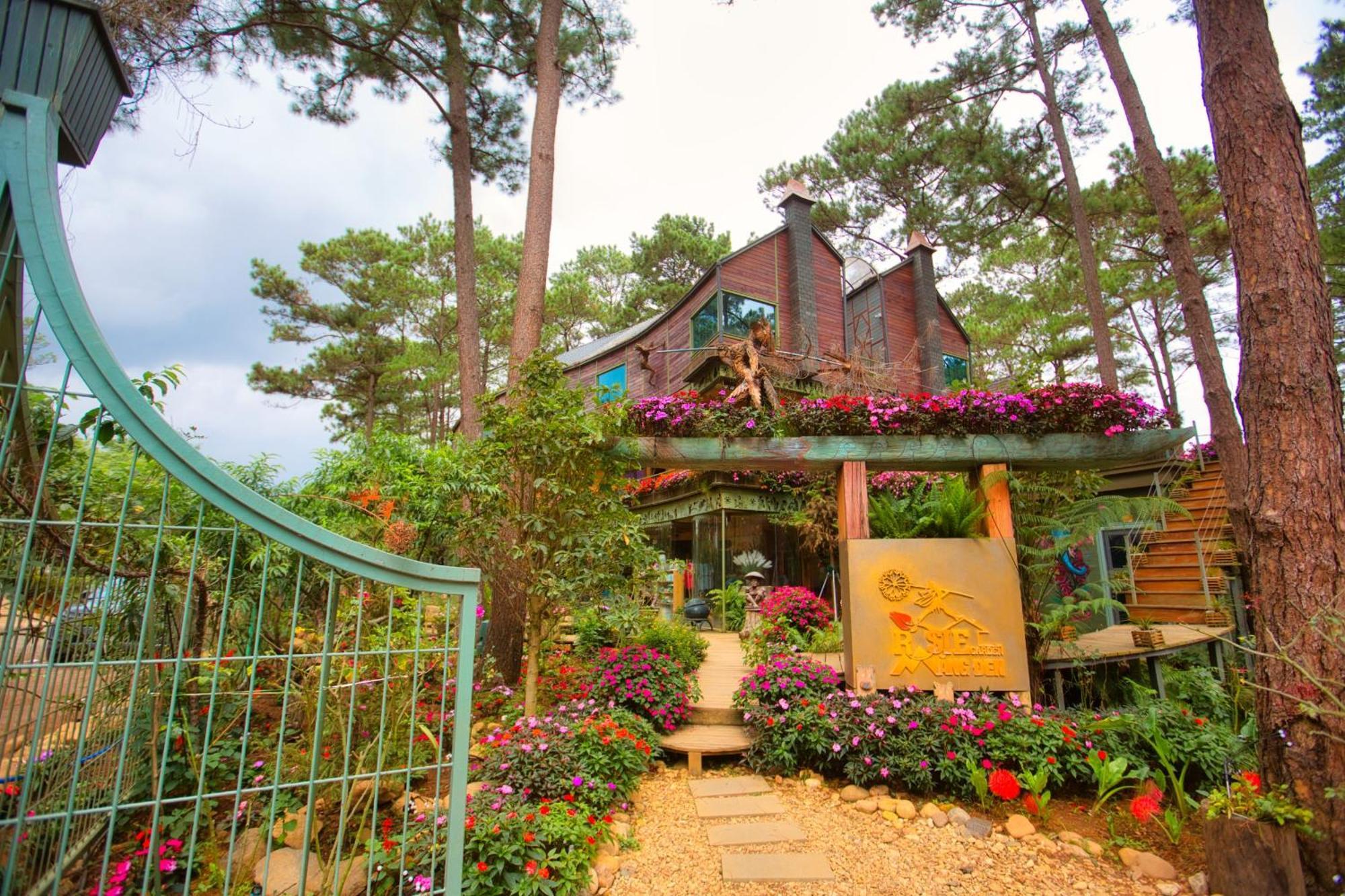 Rosie Garden Măng Đen Hotel Kon Von Kla Ngoại thất bức ảnh